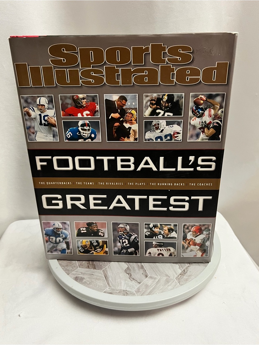 Sports Illustrated Football’s Greatest Hardcover NFL History Coffee Table Book